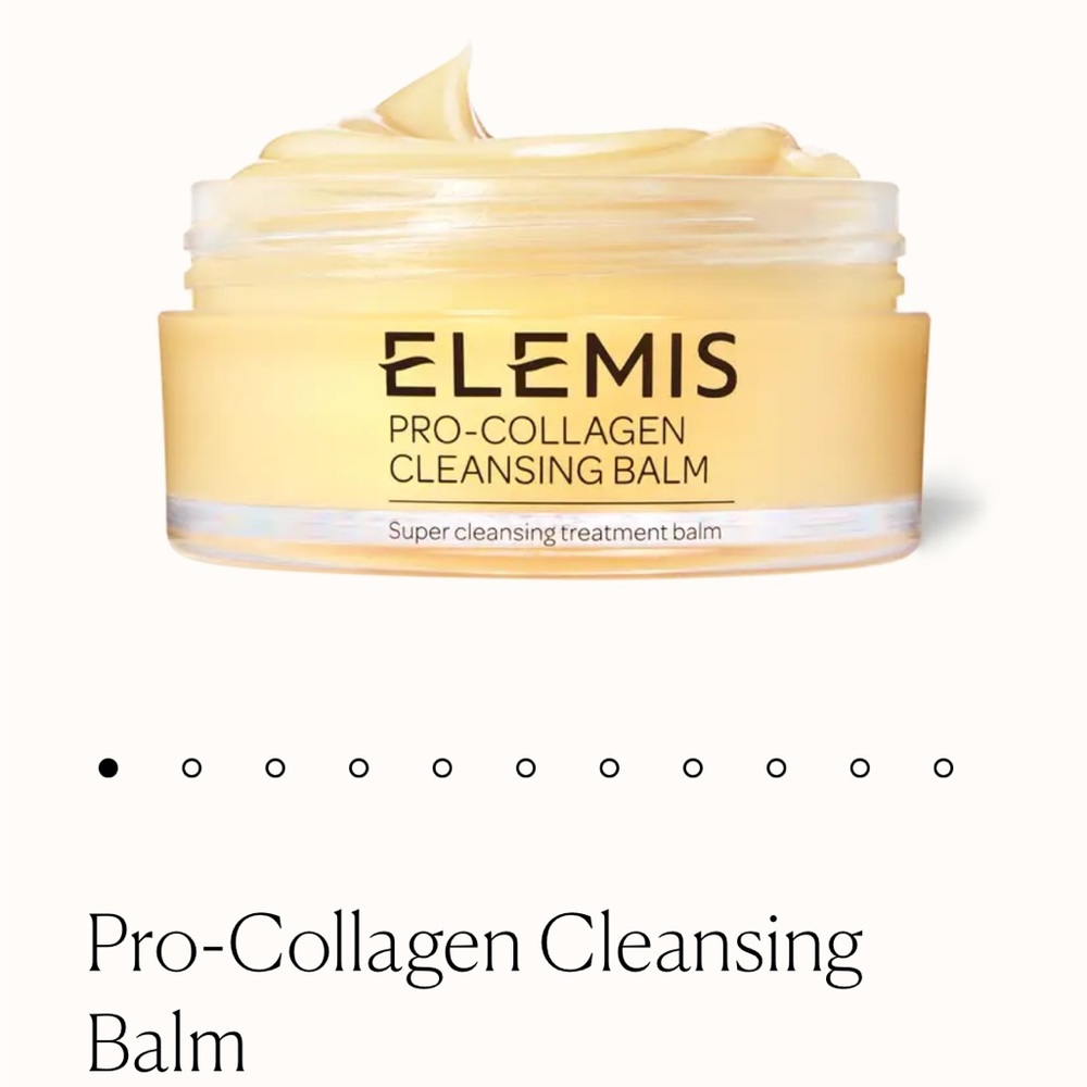 New in box Elemis pro collagen cleansing balm - full size and travel size